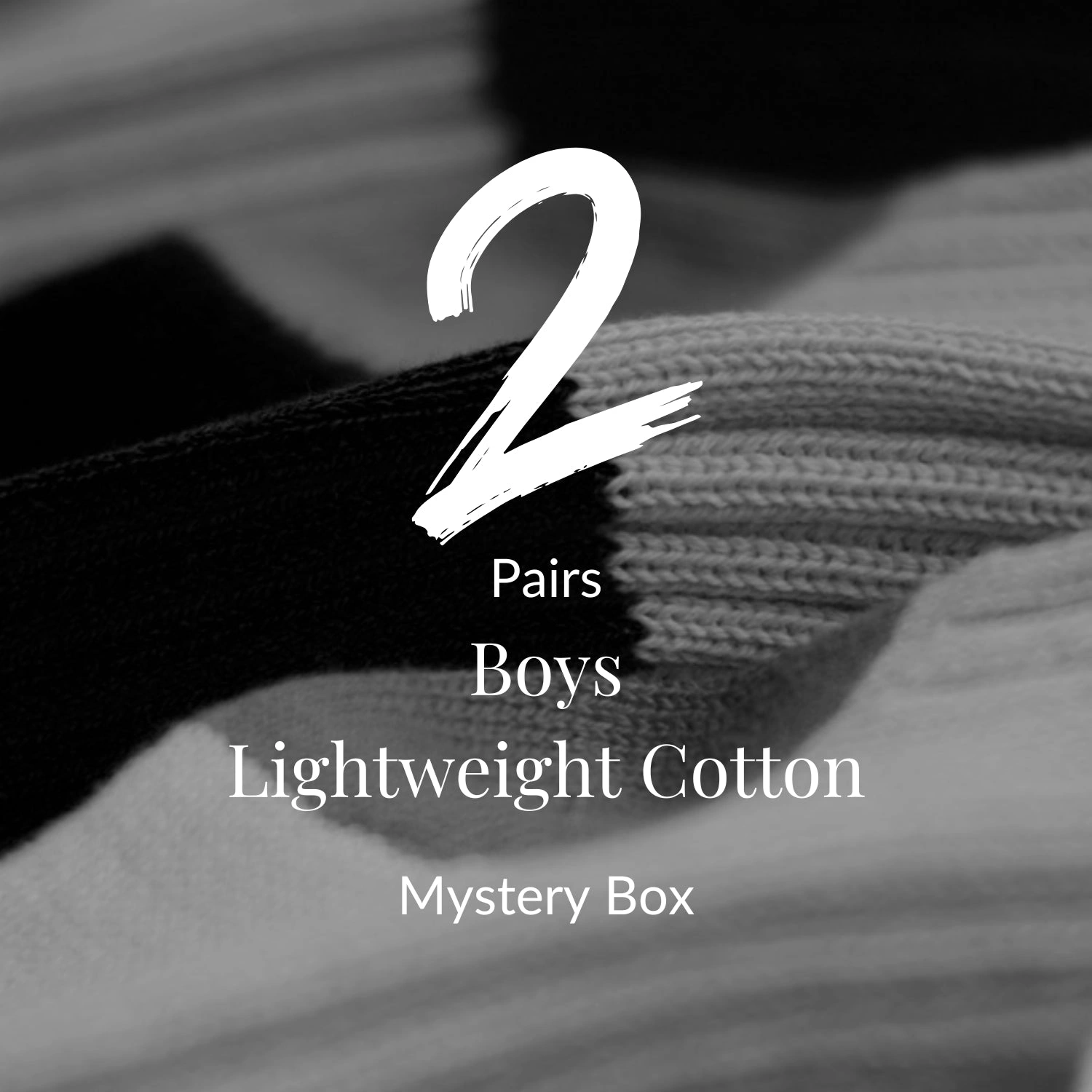Kid's Sock Surprise Pack Two Pairs Unleash the Fun Cotton Comfort Mystery Awaits