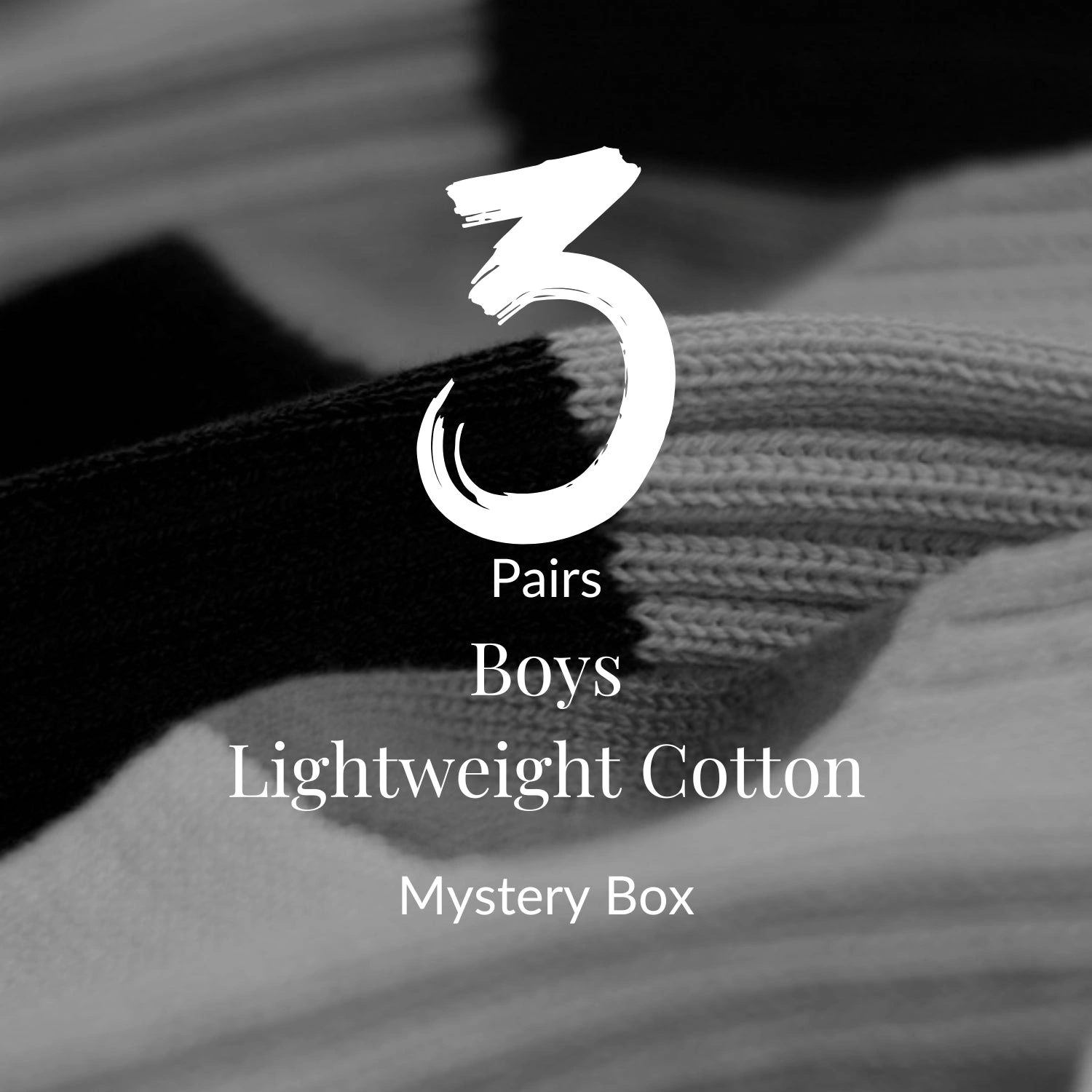 Dude's Cool Cotton Socks Mystery Box - 3 Pairs of Awesome!